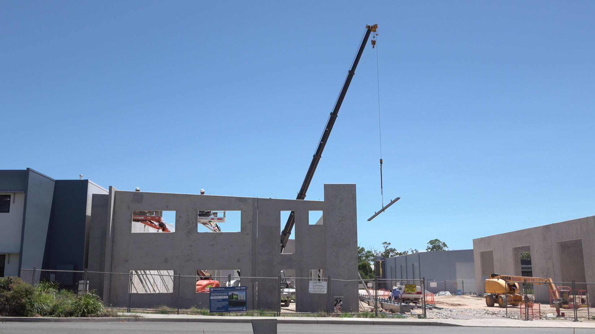 Construction Industry Crane Hire Tenacity Cranes